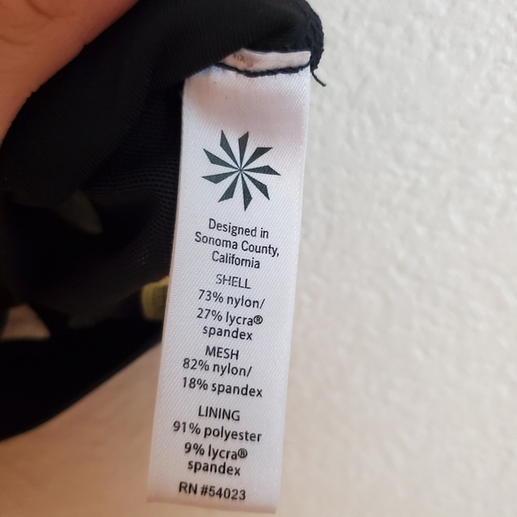 Athleta Streamline Swim Bikini Top Medium - Picture 4 of 7